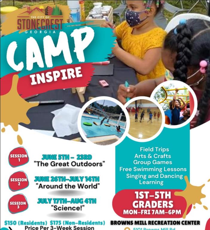 Registration Open for Youth Summer Camp in Stonecrest